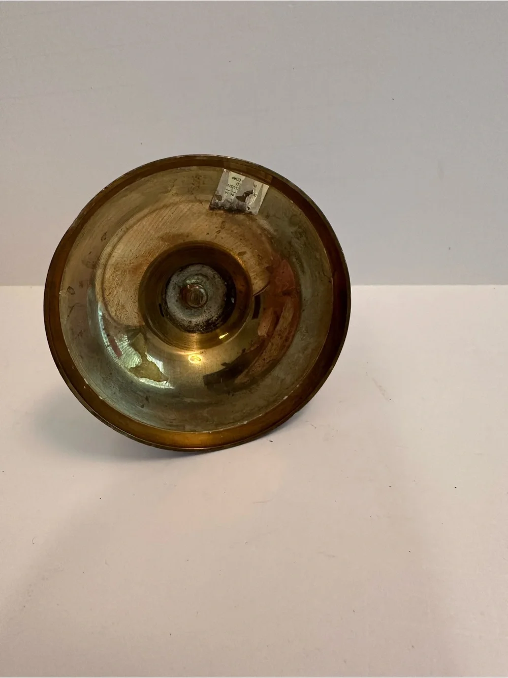 Brass Candlestick Holder - Gold Finish